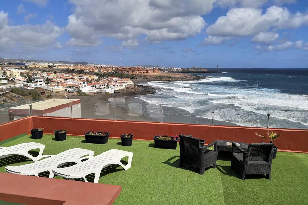 Apartmán Cosy Flat For 2 Directly At The Beach Melenara Exteriér fotografie