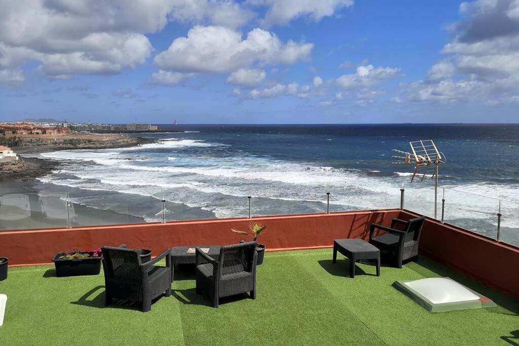 Apartmán Cosy Flat For 2 Directly At The Beach Melenara Exteriér fotografie